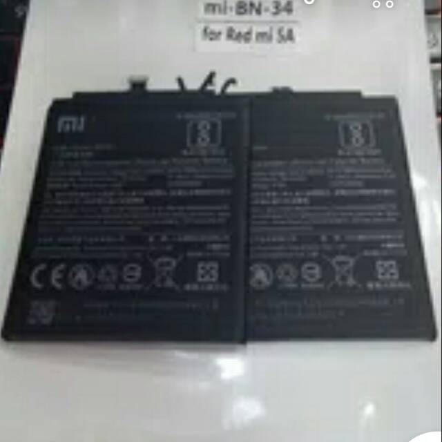 BATRE BATREI BATERAI XIOMI REDMI 5A / MI 5A BN 34 ORI