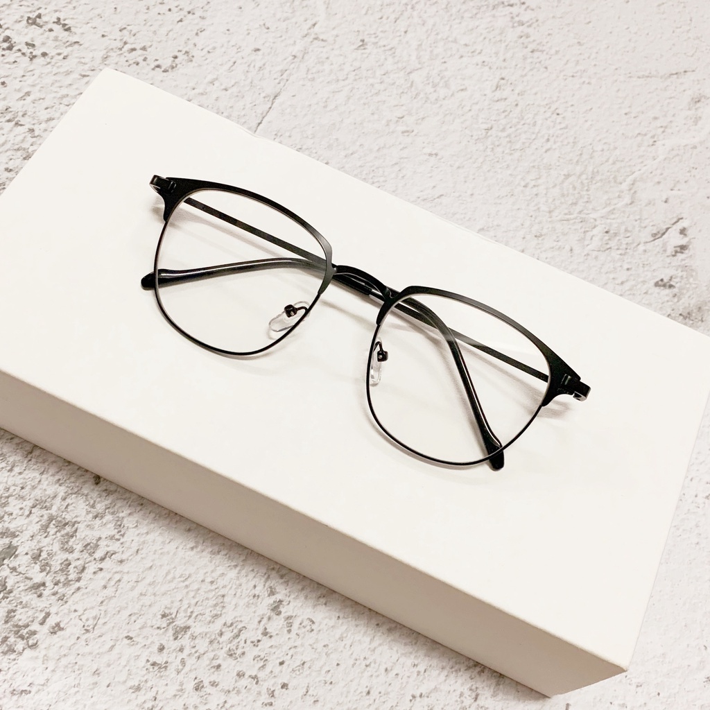 Retro Eyeglasses Men Business Trend Square Frame