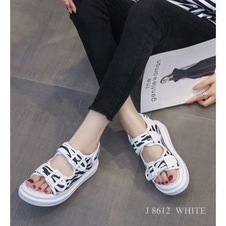 SANDAL SLOP FLIP FLOP FASHION WANITA IMPORT 8612