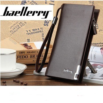 DOMPET KULIT PRIA WANITA PANJANG IMPORT BAELLERRY MODEL PANJANG SW002