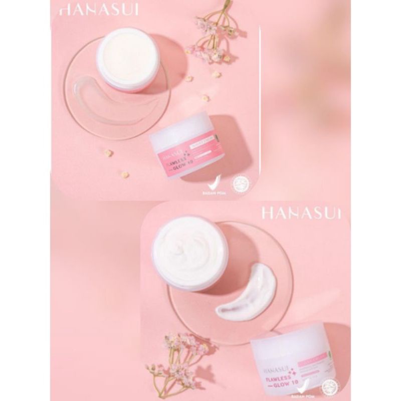 HANASUI Flawless Glow Day Cream &amp; Night Cream - 15g