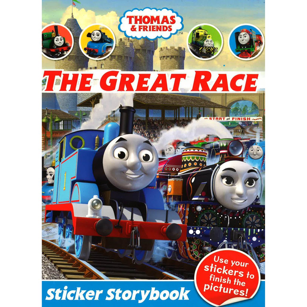 Thomas & Friends: The Great Race Sticker Storybook
