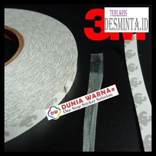 

Tyegtrs- 3M Double Tape Kertas Tisu Tipis Anti Air Kuat Rekat 9080 6 Mm Roll R676Ydt8-