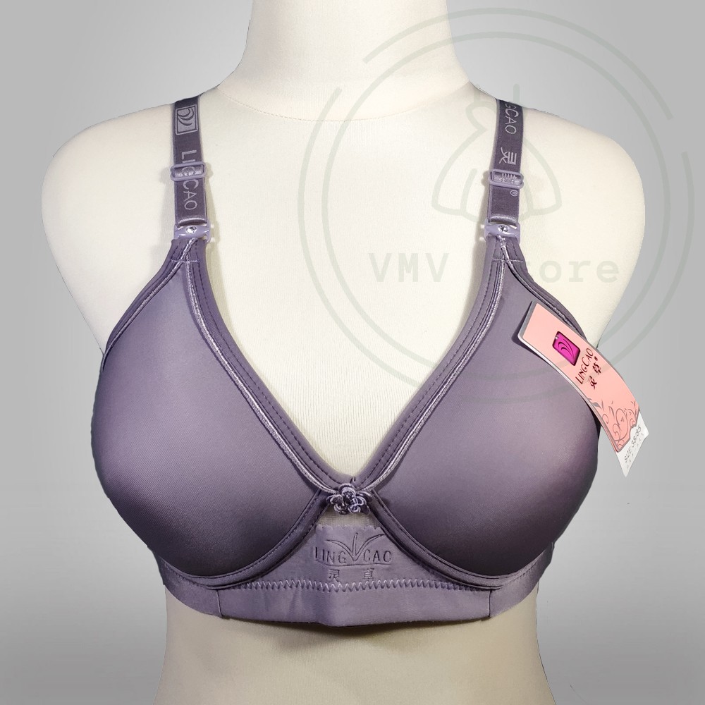 ORIGINAL Bra Lingcao B5 Original BISA PILIH WARNA Kait 3 Tanpa Kawat Bh Lingcau B 5 Asli Ling Cao