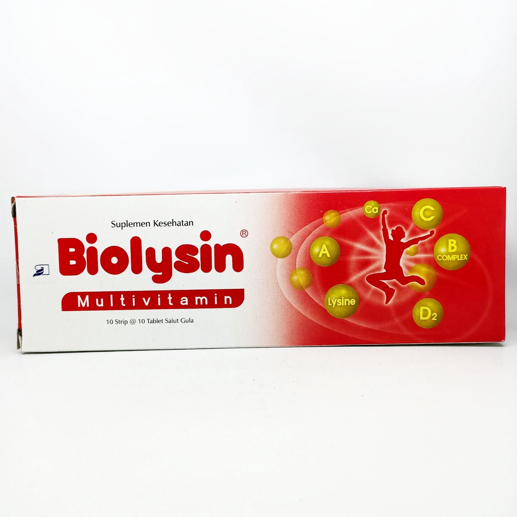 Biolysin Multivitamin Box isi 100