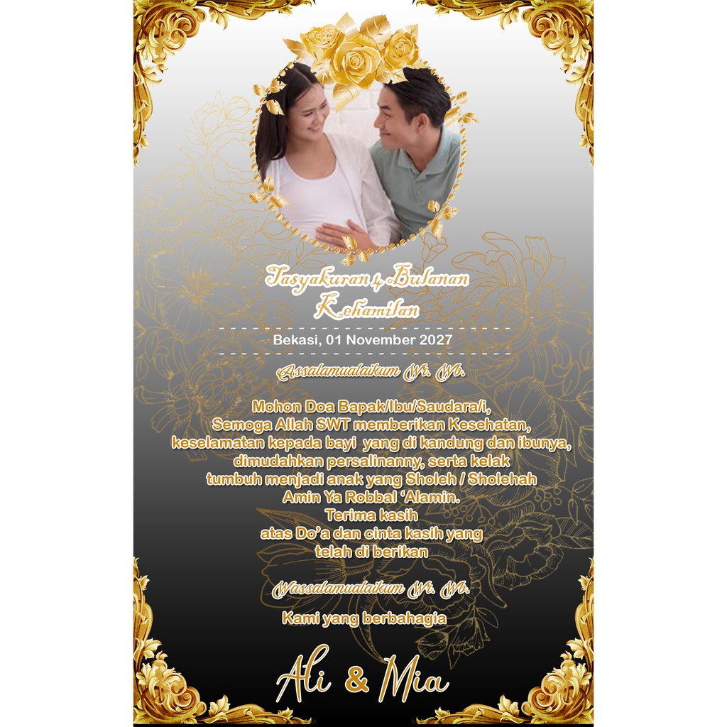 

Kartu Ucapan 03 Tasyakuran Kehamilan 7 dan 4 Bulanan Label nasi box Free Desain (9.5 x 15 cm)