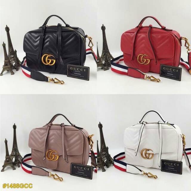 Jual Gucci Marmont Shoulder Bag #1488GCC | Shopee Indonesia