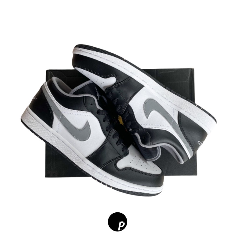Air Jordan 1 Low Black White Grey