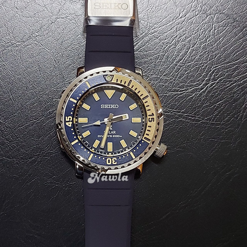 Seiko Prospex SUT403P1 Solar Mini Tuna Blue - Jam Tangan Pria SUT403