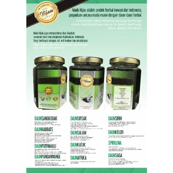 

Madu Hijau Herbal