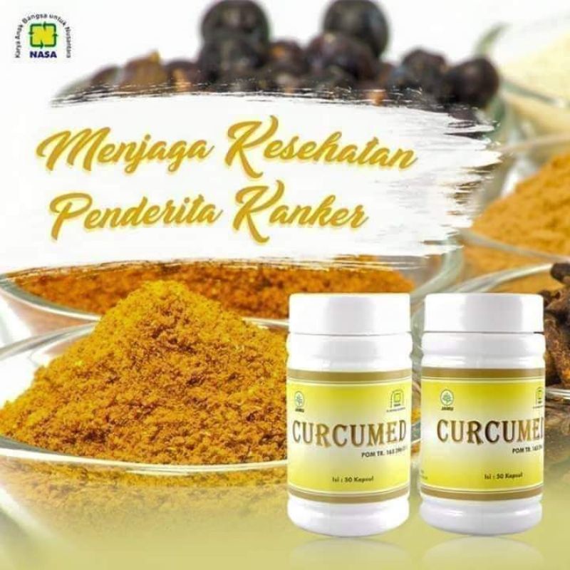 CURCUMED NASA,OBAT HERBAL KANKER,OBAT BENJOLAN LEHER,OBAT LIPOMA