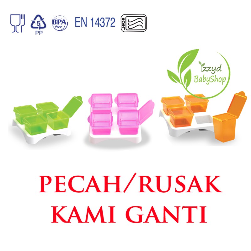 Babysafe Multi Food  Container  AP009 kontainer tempat kotak 