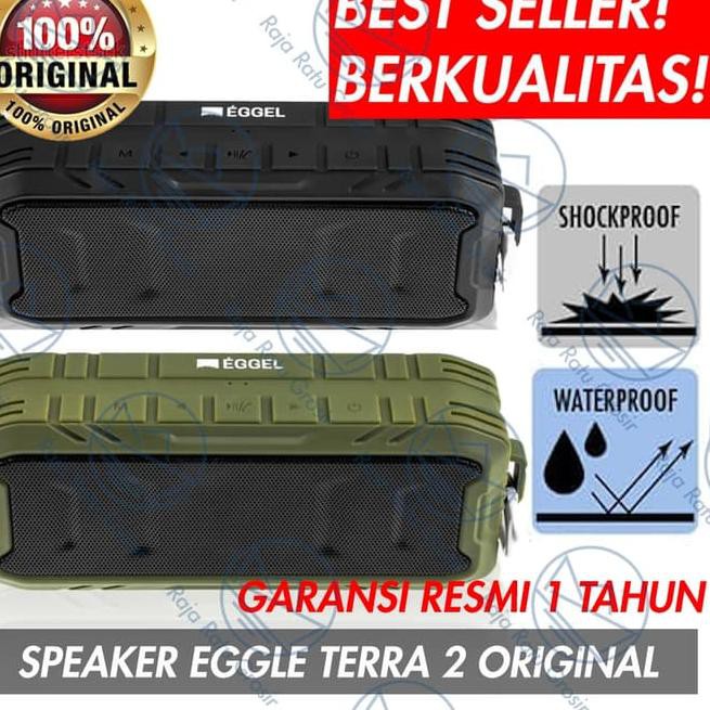 ME EGGEL TERRA 2 SPEAKER PORTABLE WIRELESS BLUETOOTH WATERPROOF OUTDOOR ➮ ✵∞