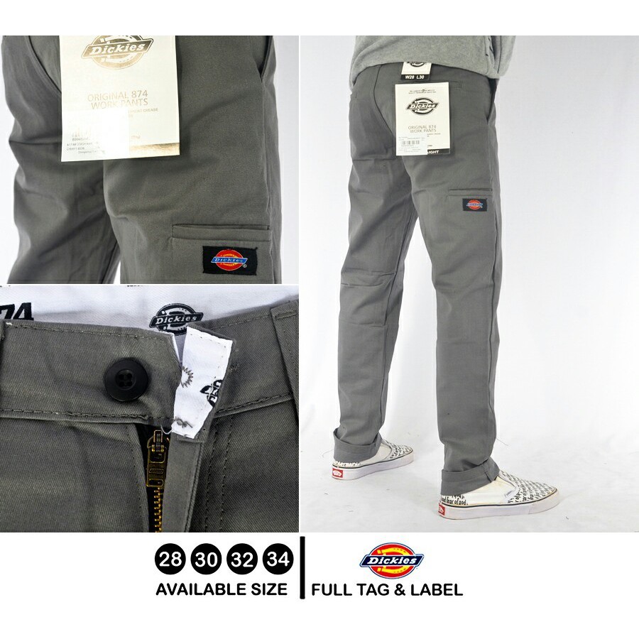 celana chino panjang pria- celana chino dickies abu