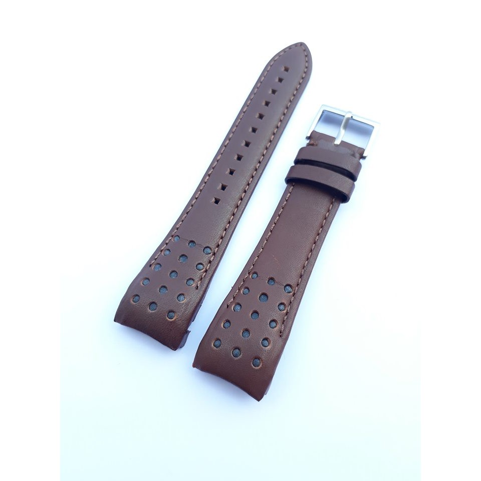 Tali Jam Tangan Kulit Seiko L01MB 21mm Strap Kulit Leathers Seiko L01MB 21MM Watch Bend Premium