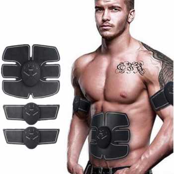 Alat Pengecil Perut Stimulator Terapi EMS Otot Six Pack ABS Abdominal Muscle Exercise