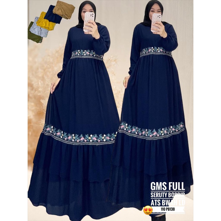 GAMIS CERUTY BABYDOLL BORDIR/GAMIS CERUTY PREMIUM/GAMIS ALA KOREA