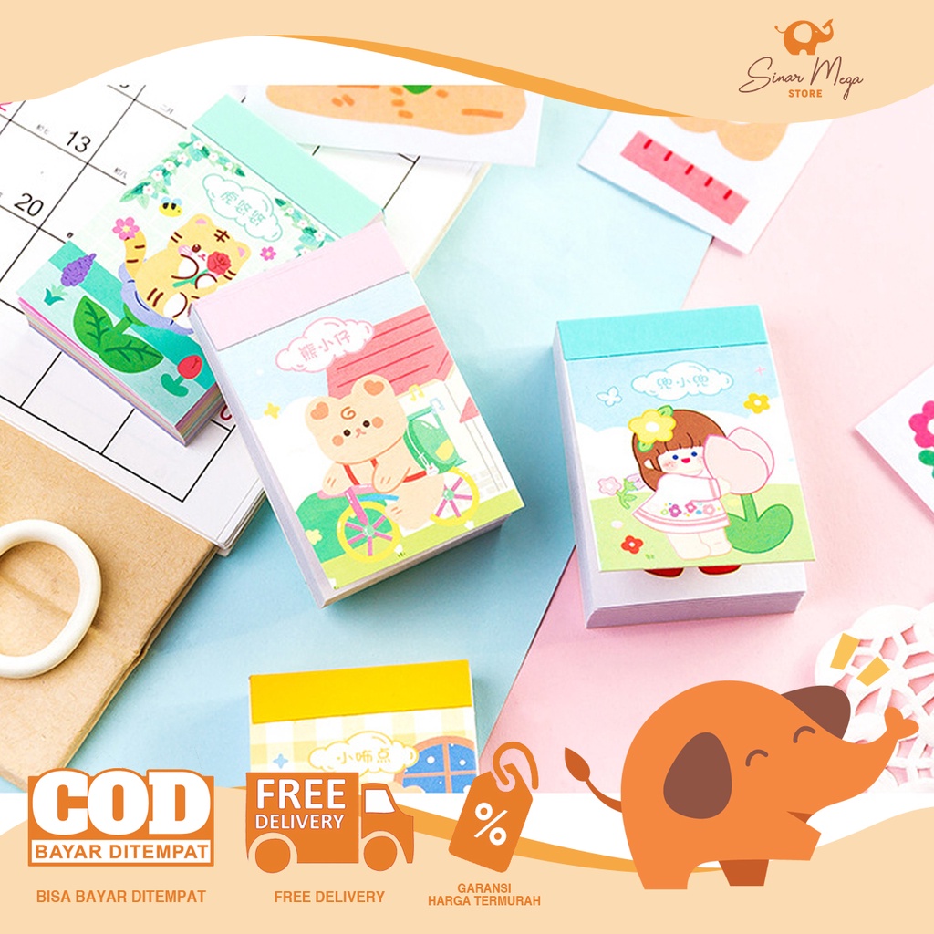 

Soft Beans Season Six Sticker Book / Sticker Stiker Book Set Motif Gambar Lucu Unik Murah