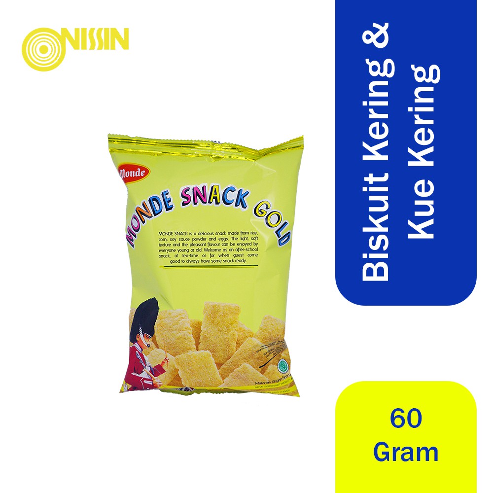 Monde Snack Gold 60 gr