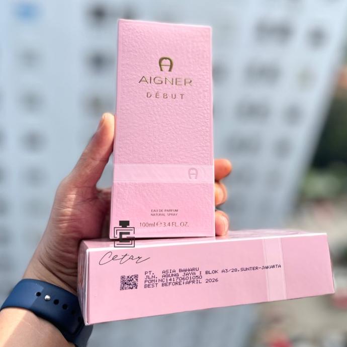 Aigner Debut 100ml, ORIGINAL+Nomor BPOM