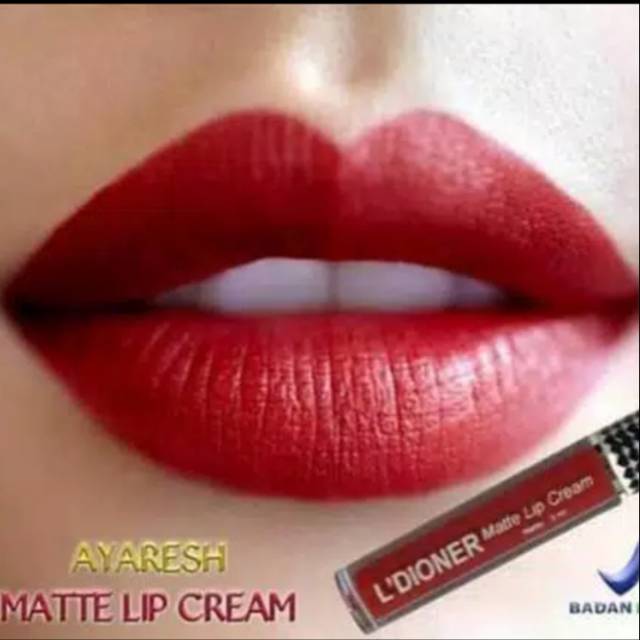 Lipstik Ayaresh L'Dioner Ringan & Anti Luntur