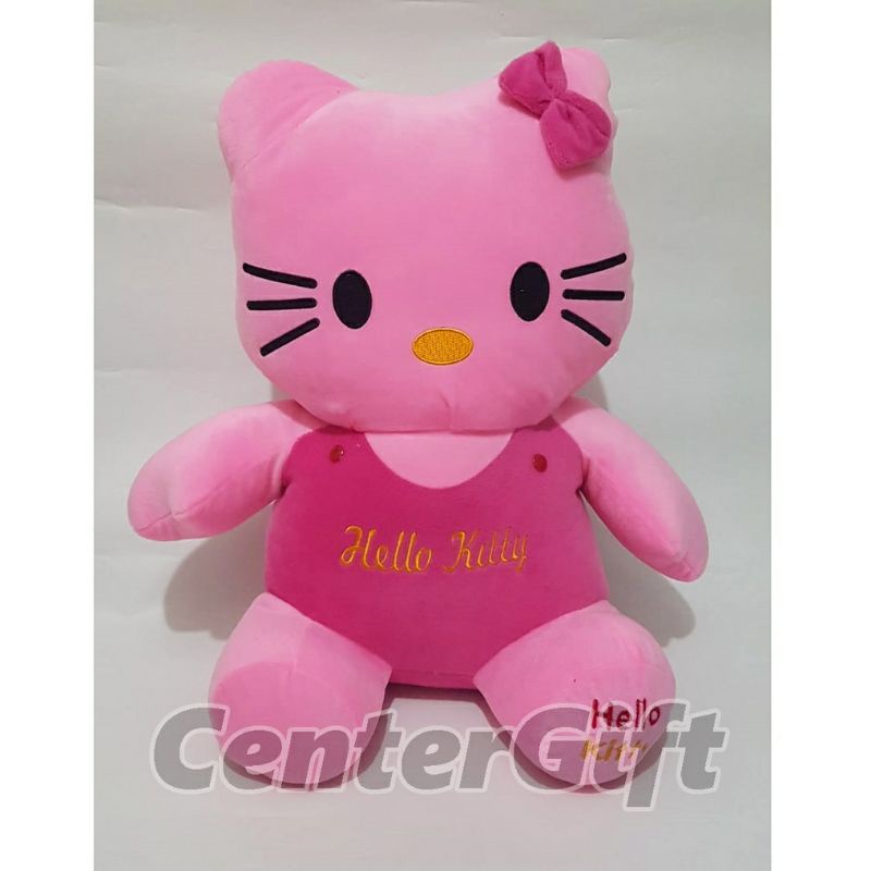 0Boneka Hello kitty Jumbo Bahan Velboa Halus BIG SIZE