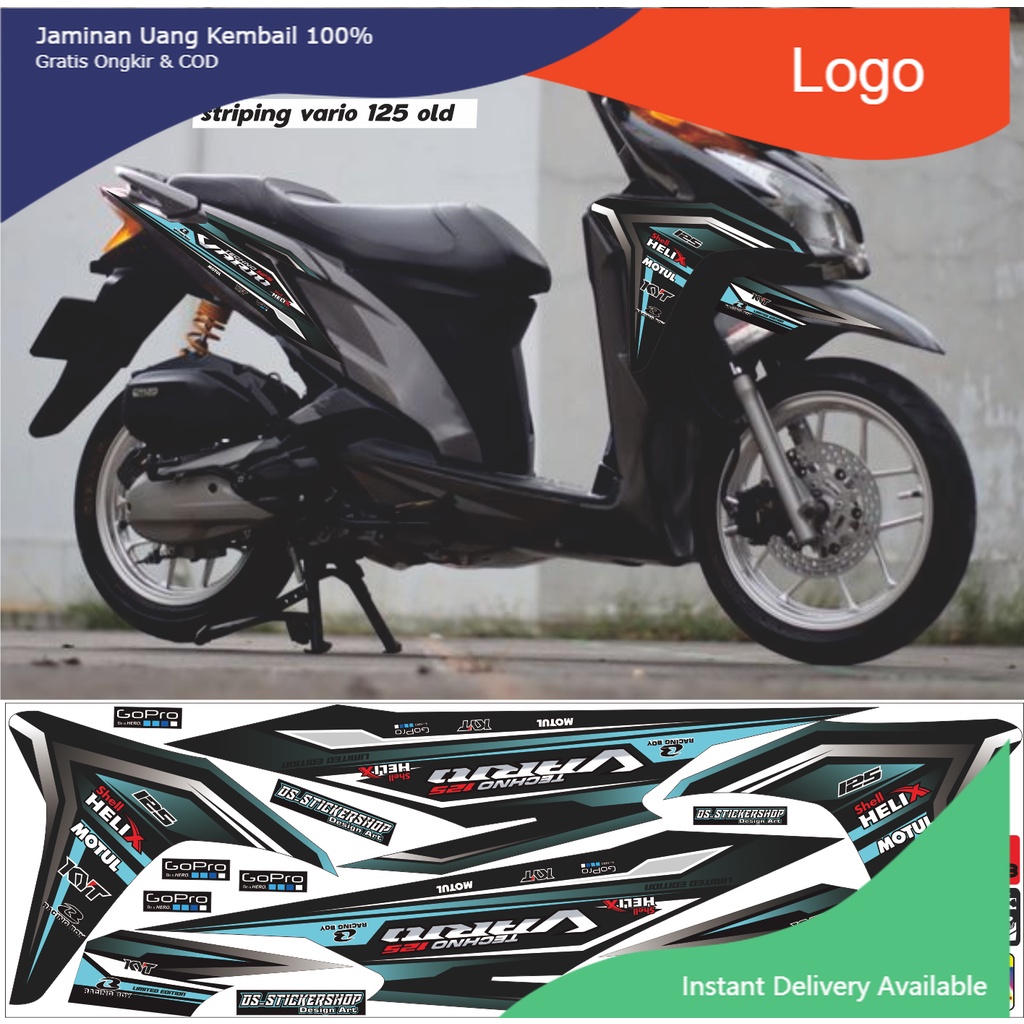 cod striping motr striping vario 125 old/racing striping variasi