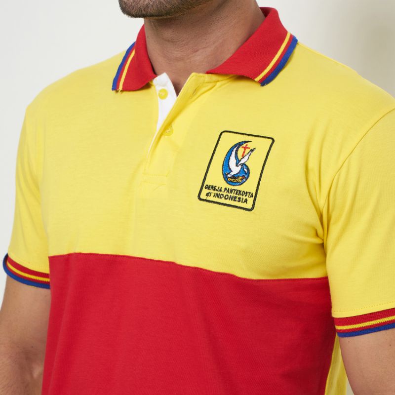 GPdI - Polo Shirt Dewasa Bordir - Cotton - Jos Miracle Bandung - Miracle - JMB