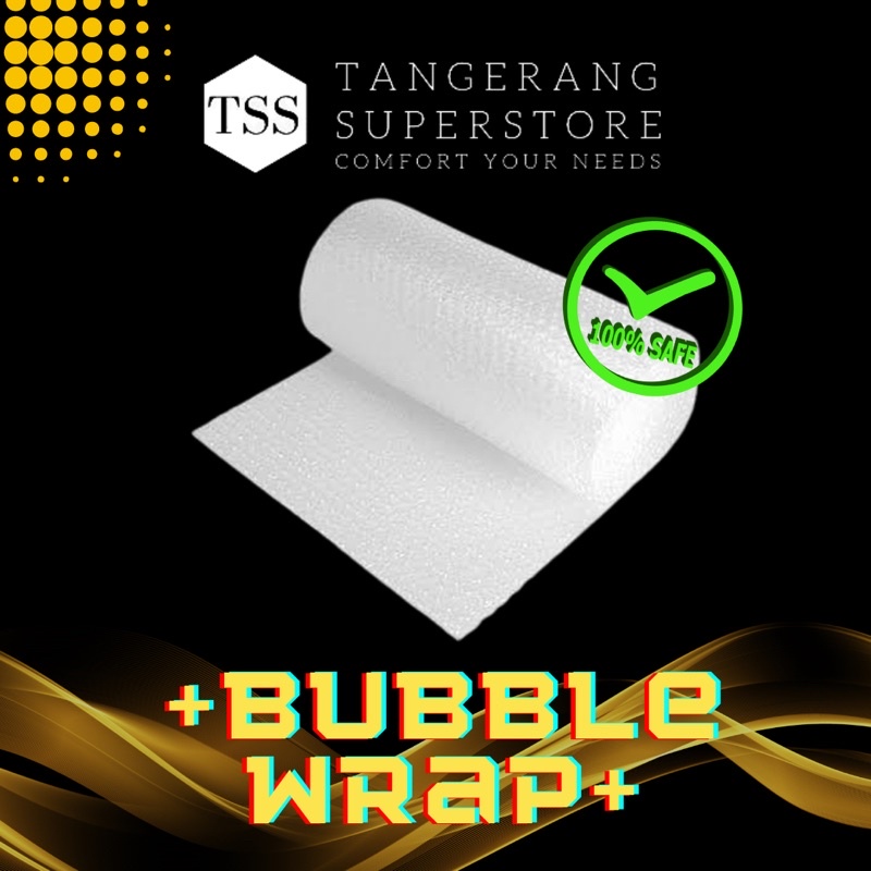 

EXTRA EKSTRA BUBBLE WRAP SAFE PACKAGING PENGIRIMAN AMAN