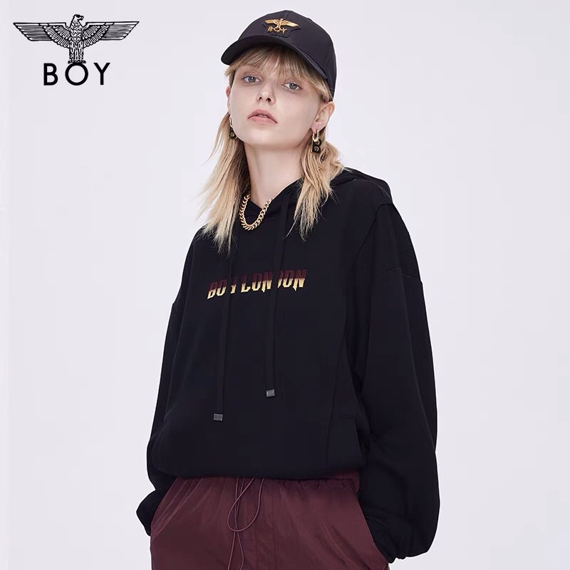 BOY75 SWEATER HOODIE BOY LONDON PRIA WANITA ASIA EROPA