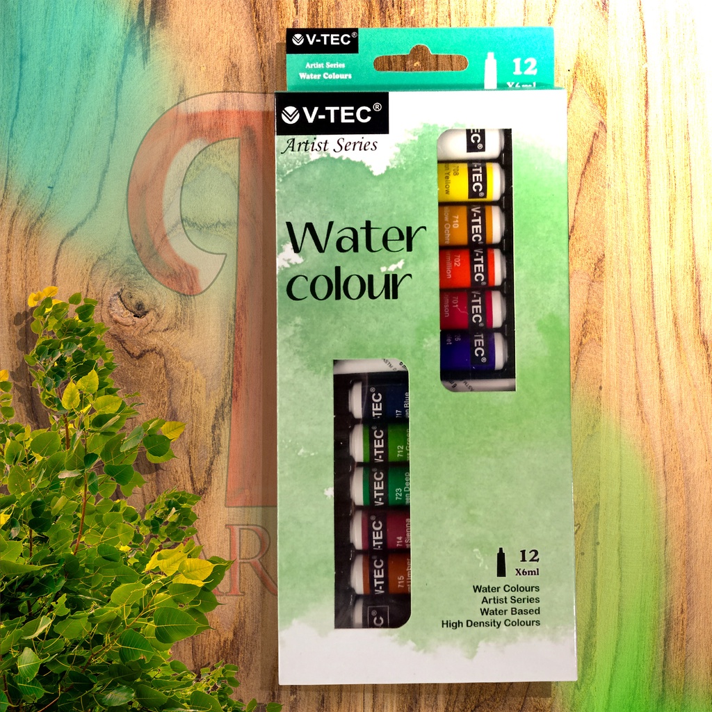 

V-Tec Water Colour 1 set/Cat Air/Watercolor Painting/Cat Lukis Air