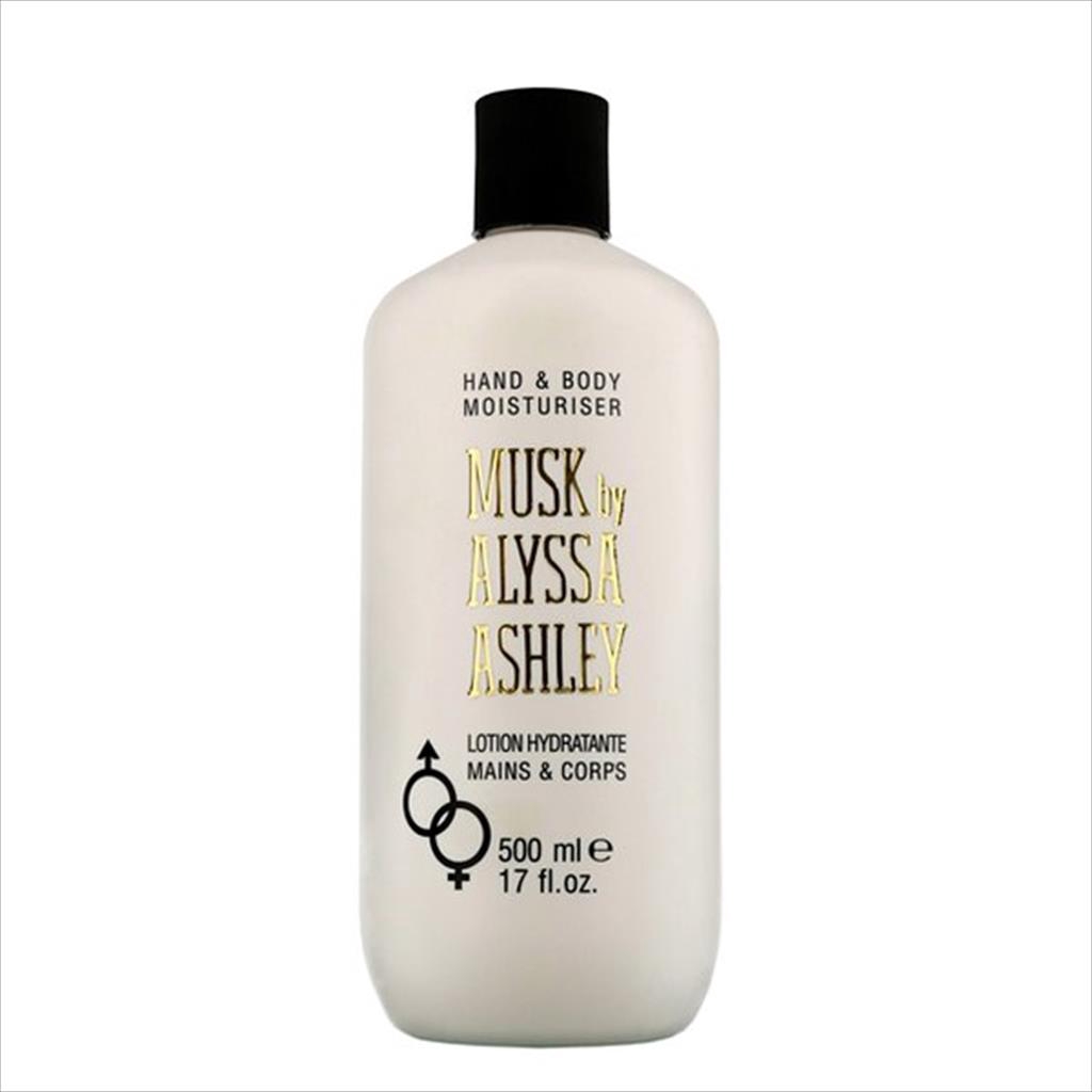 Jual [WMHOUSE] Musk Alyssa Ashley White Musk Hand and body lotion 500ml