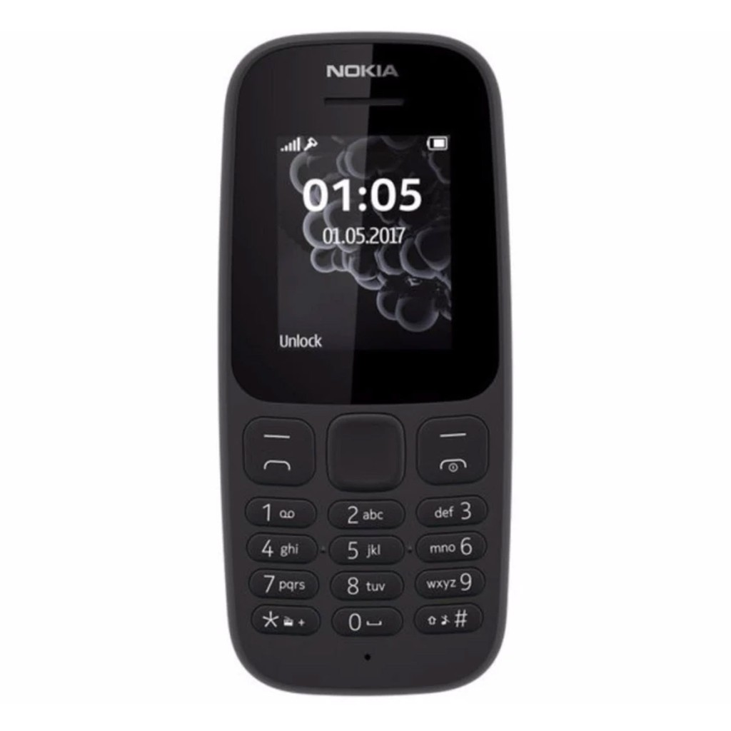 Nokia 105 Dual SIM 2017 New, Bentuknya mirip 3310 Reborn, Resmi