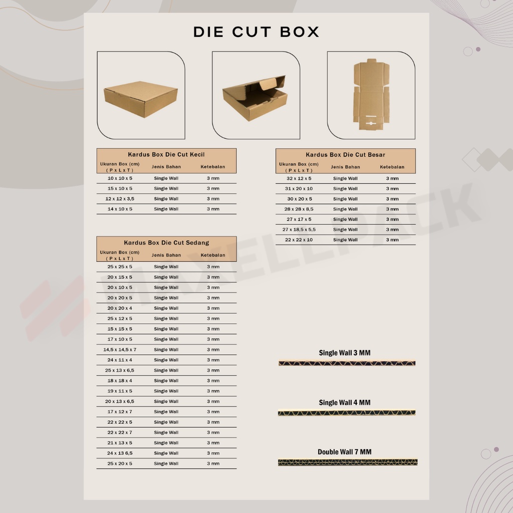 

Kardus Karton Box 25x25x15 CM Kotak Dus Packing Polos