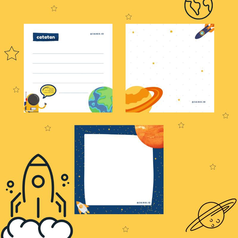 

Jaiko Memopad Tear-Off | Astronut Design