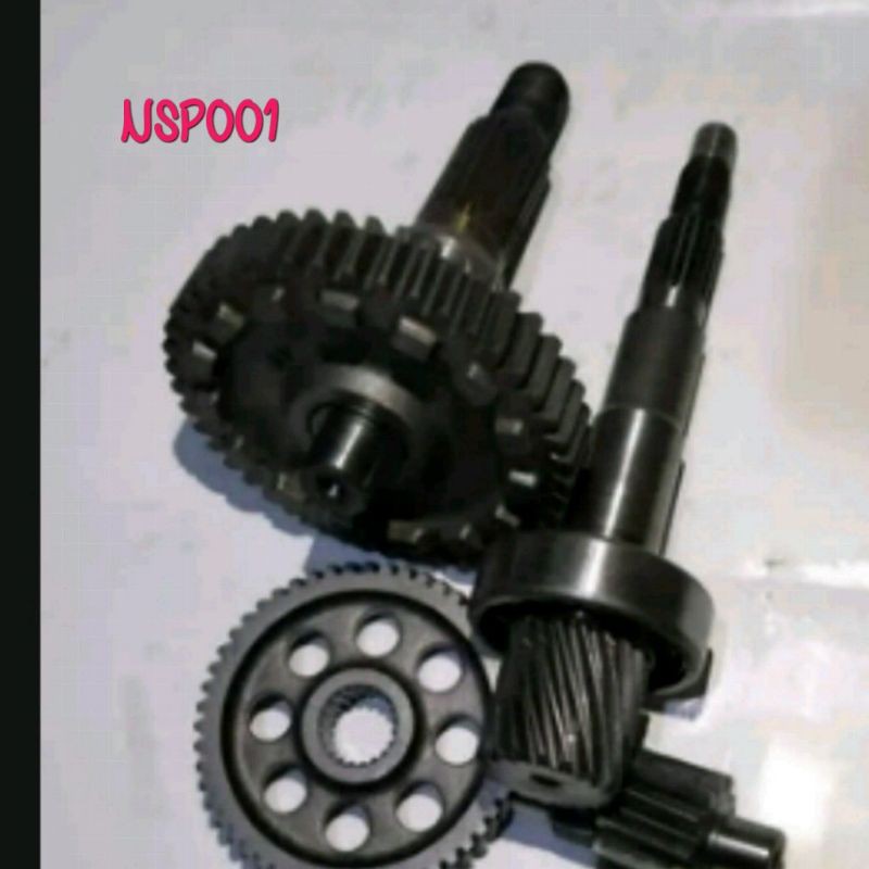 GIGI RASIO GEAR BOX TRANMISSION  GIGI GARDAN SET HONDA SCOOPY FI ESP HONDA BEAT FI ESP  100% ORI