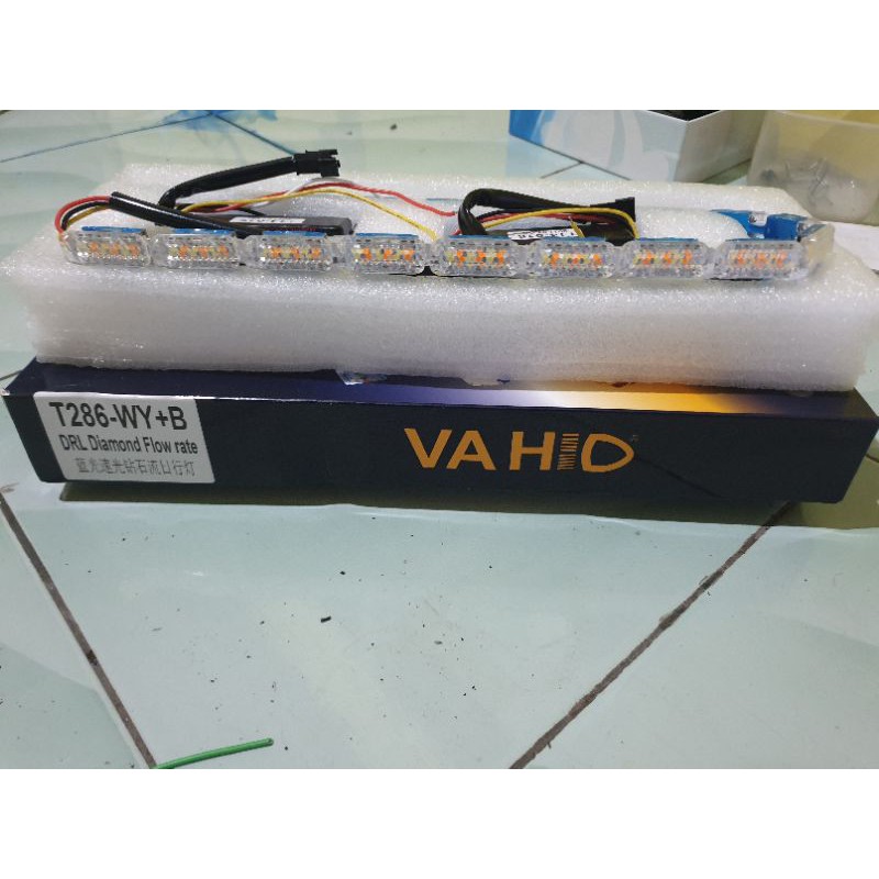 led drl alis crystal vahid T286 WY+B