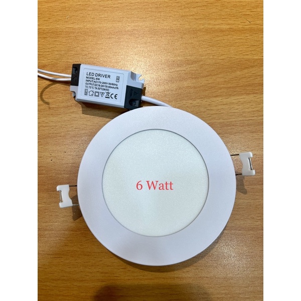 Lampu led panel inbow 6 watt 6watt 6w led downlight panel 6 watt
