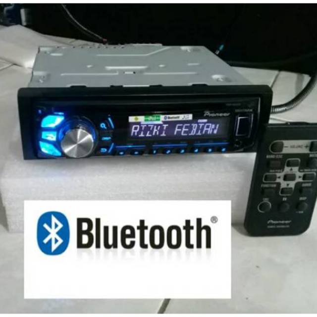 Pioneer DEH X4650BT Radio head unit tape mobil Bluetooth