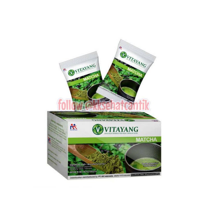 

VITAYANG MATCHA MINUMAN TEH HIJAU ORIGINAL