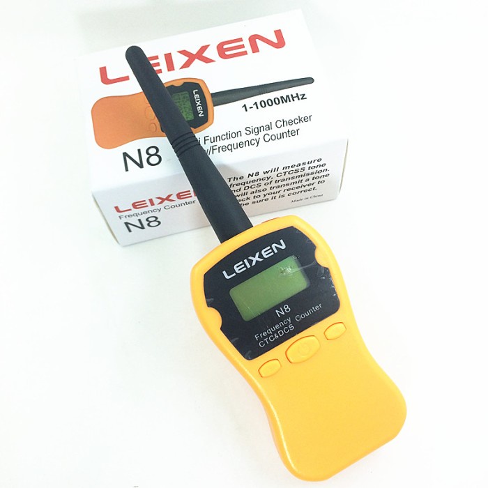 LEIXEN handheld frequency meter counter Frequency Tester Monitor Analy