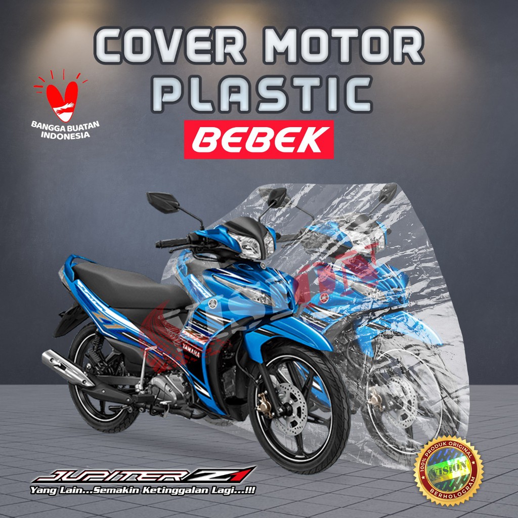 Sarung Motor Plastik Transparan Cover Body Motor JUPITER Z, SUPRA X, BLADE