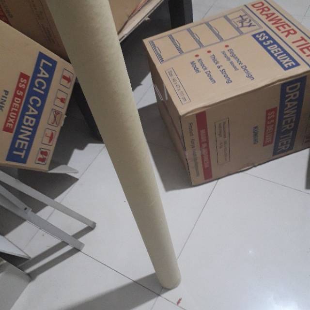 

KARDUS ROLL Panjang 160 cm D4.5 cm Tebal 5mm GULUNG CUBE BULAT UNTUK PACKING