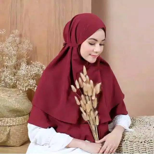 Bergo maryam 2 layer