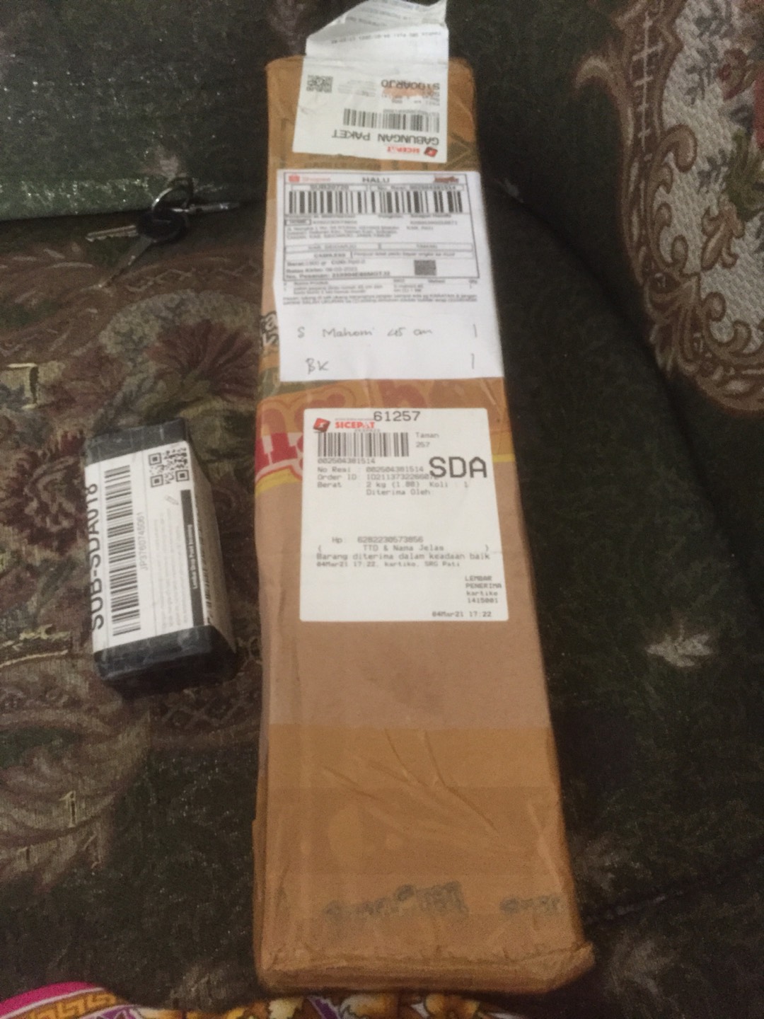 Paket Gagang Pintu Rumah 45 Cm Dan Body Kunci 1 Set Hemat Murah