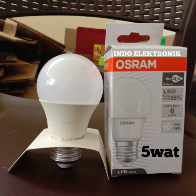 LAMPU LED 5WATT OSRAM BOHLAM SUPER TERANG