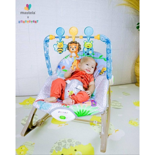 BOUNCER Mastela Smart Start Infant to Toddler ROCKER 10IN1 | KURSI AYUN BAYI MANUAL