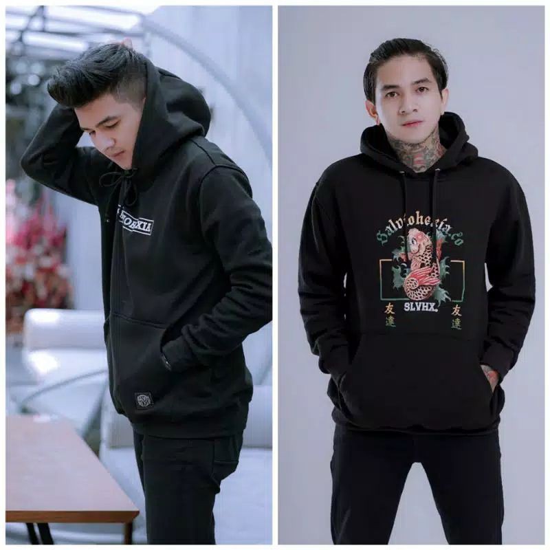 Jaket Sweater Hoodie Jumper Salviohexia Naga
