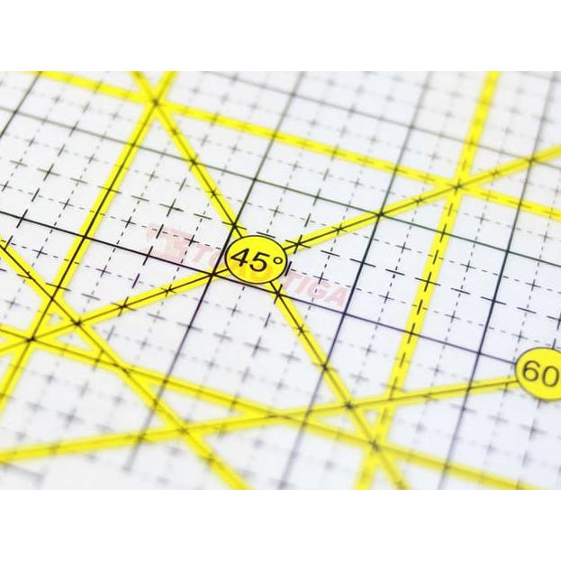 

★NEW★ Quilting Ruler / Penggaris Bahan - Penggaris Quilting TOYO 15 x 15 cm CFF5