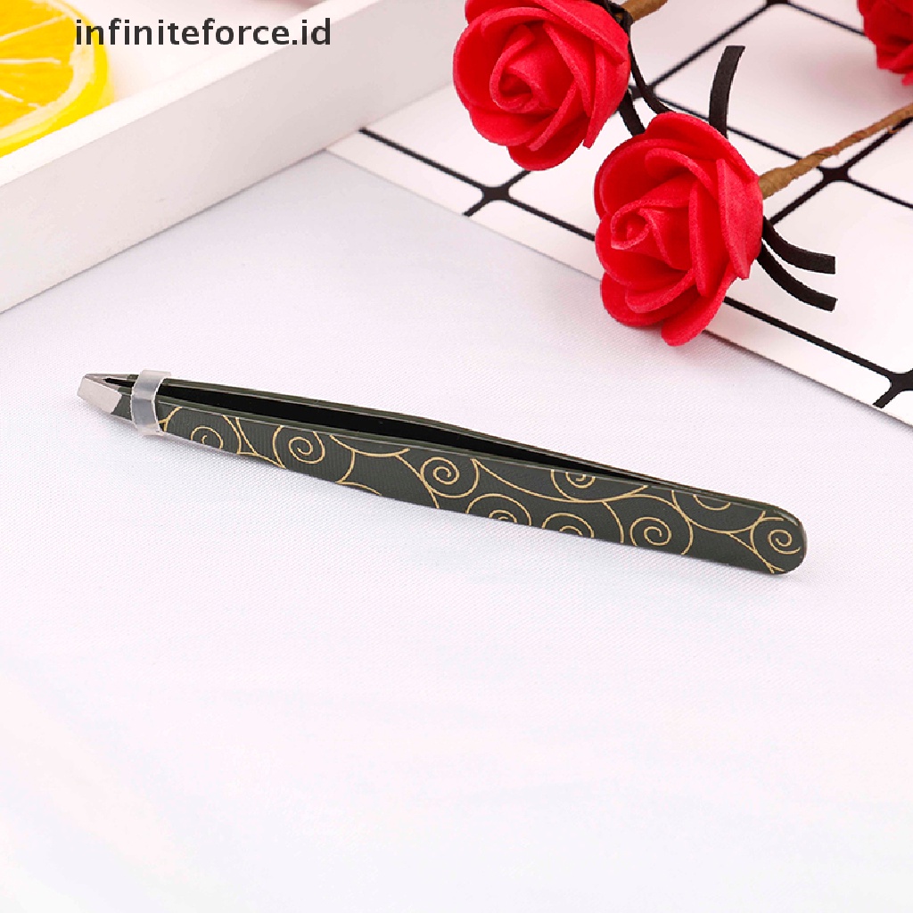 Pinset Alis Bahan Stainless Steel Untuk Makeup